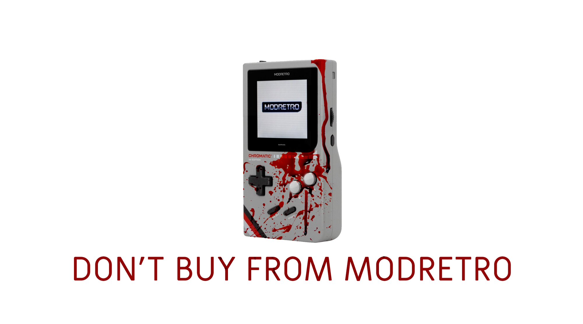 Don't Buy from ModRetro
