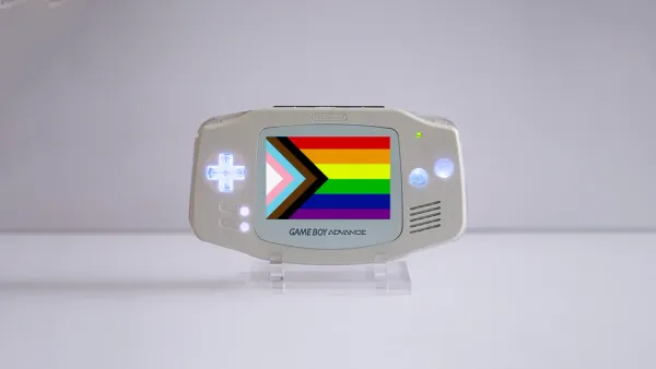Game Boy Advance Pride Flag Rom